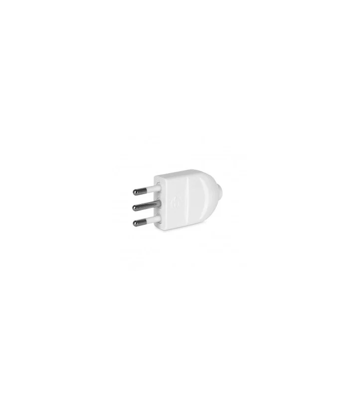 spina mobile 10a 2p+t - bianco