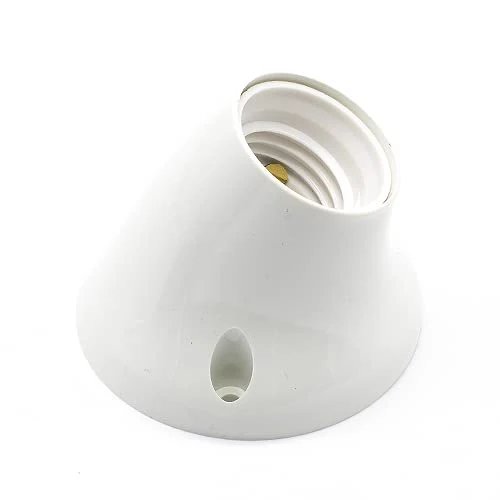 portalampada a parete e27 - bianco