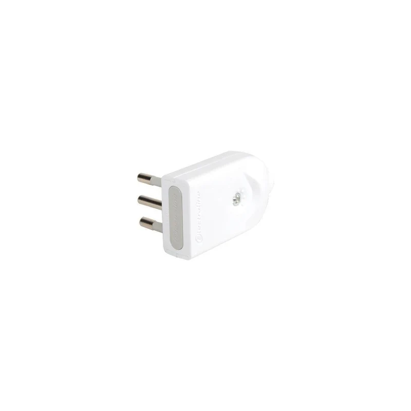 spina mobile orientabile 10a 2p+t - bianco