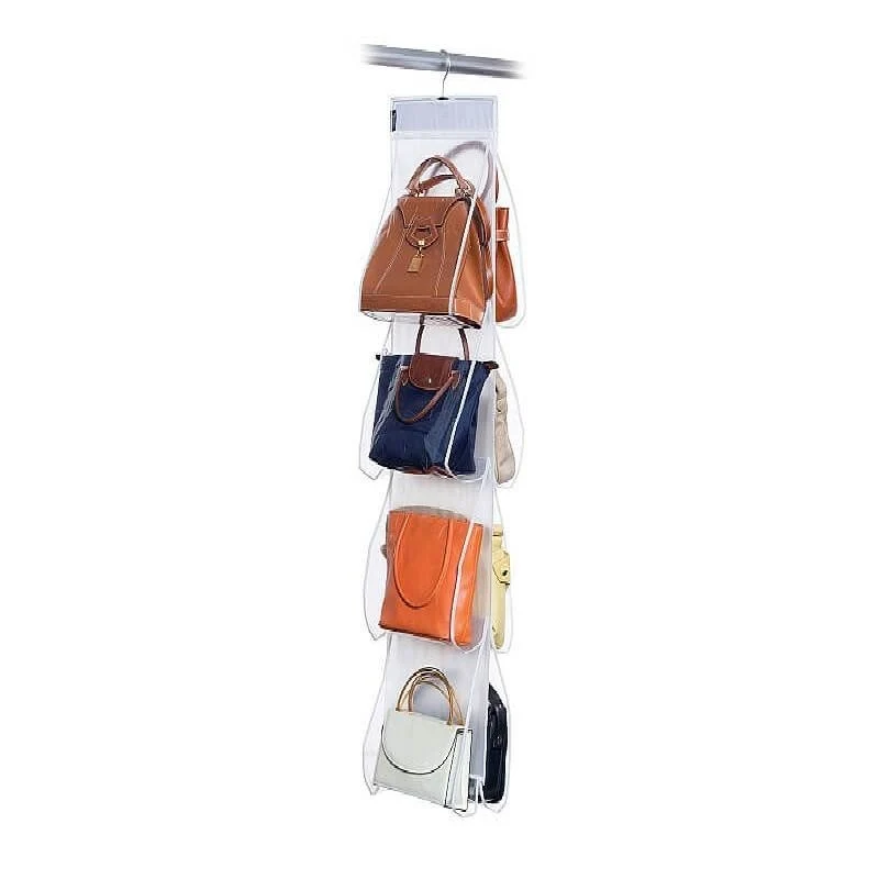 Porta borse 8 scomparti 33×120 cm