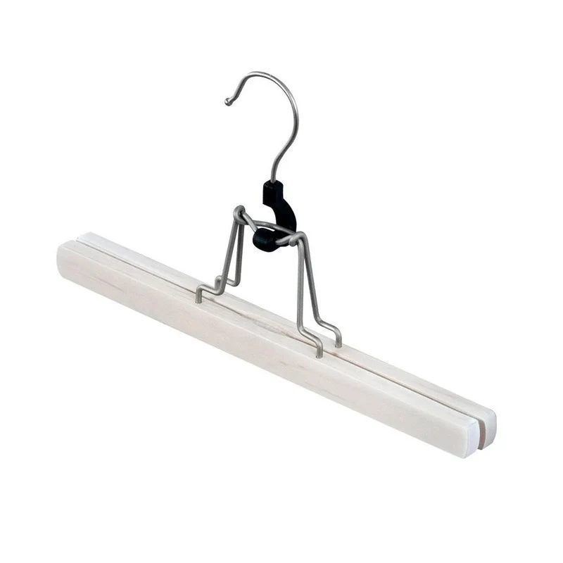 Pinza porta pantaloni in legno Clear