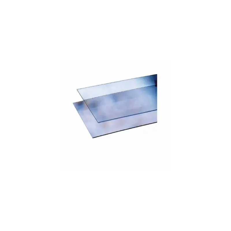 Lastra in vetro sintetico trasparente 50x125 cm