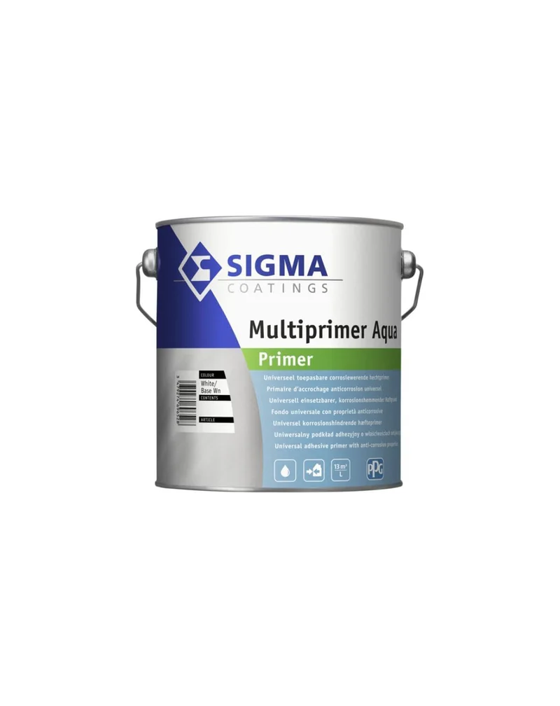 Primer anticorrosione MULTIPRIMER ACQUA BASE WN LT. 1 SIGMA