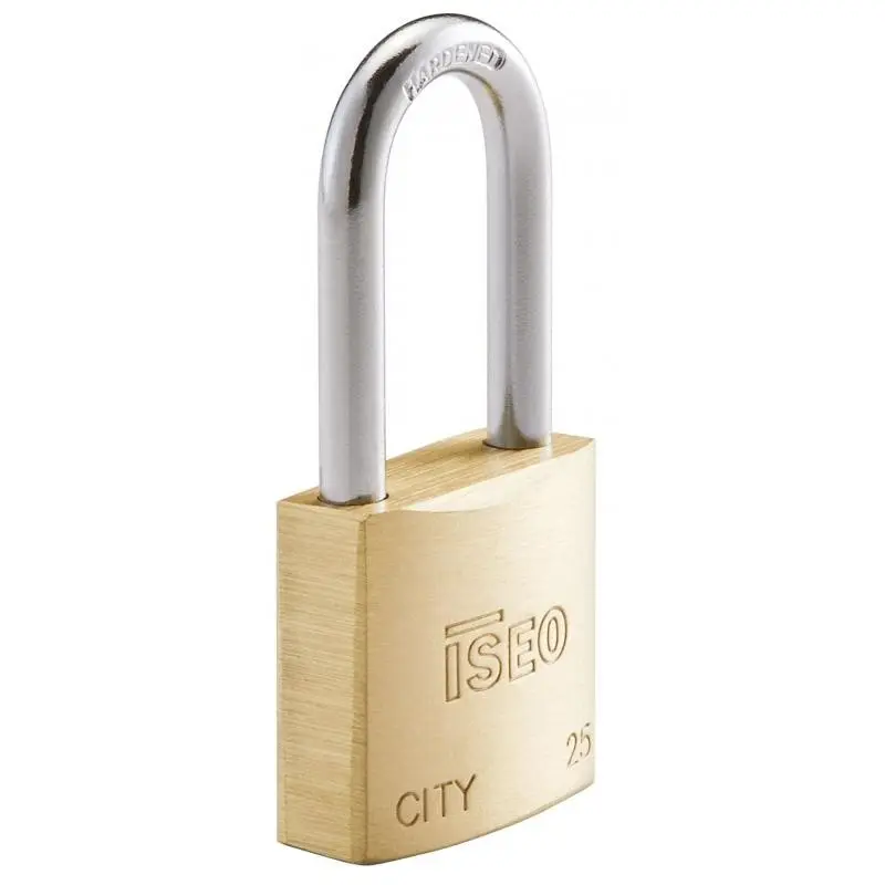Lucchetto in ottone ad arco lungo Aditus P700 ISEO