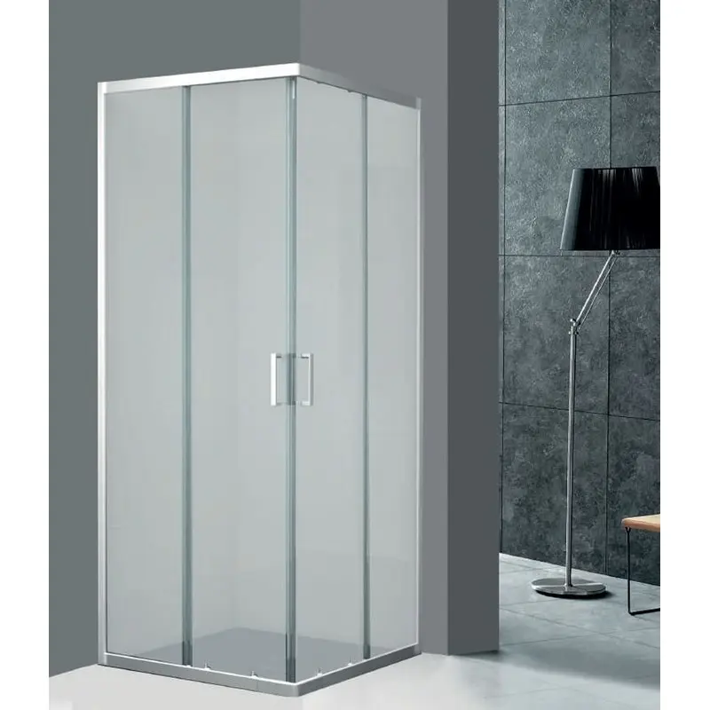 Box Doccia ALIUS CROMO angolare cromo