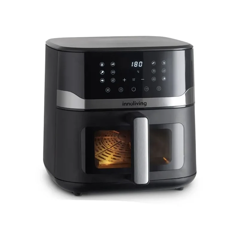 Friggitrice ad aria 10 litri 1800W con display digitale e finestra di controllo