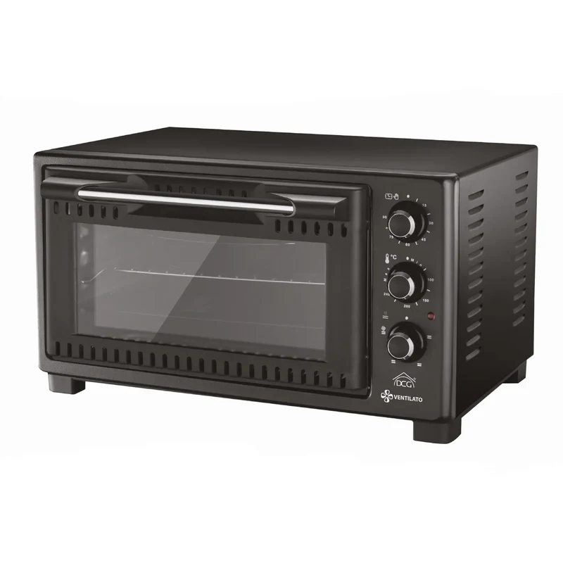 Multiforno ventilato DCG MBT1045 45 litri 1500W con luce interna e timer
