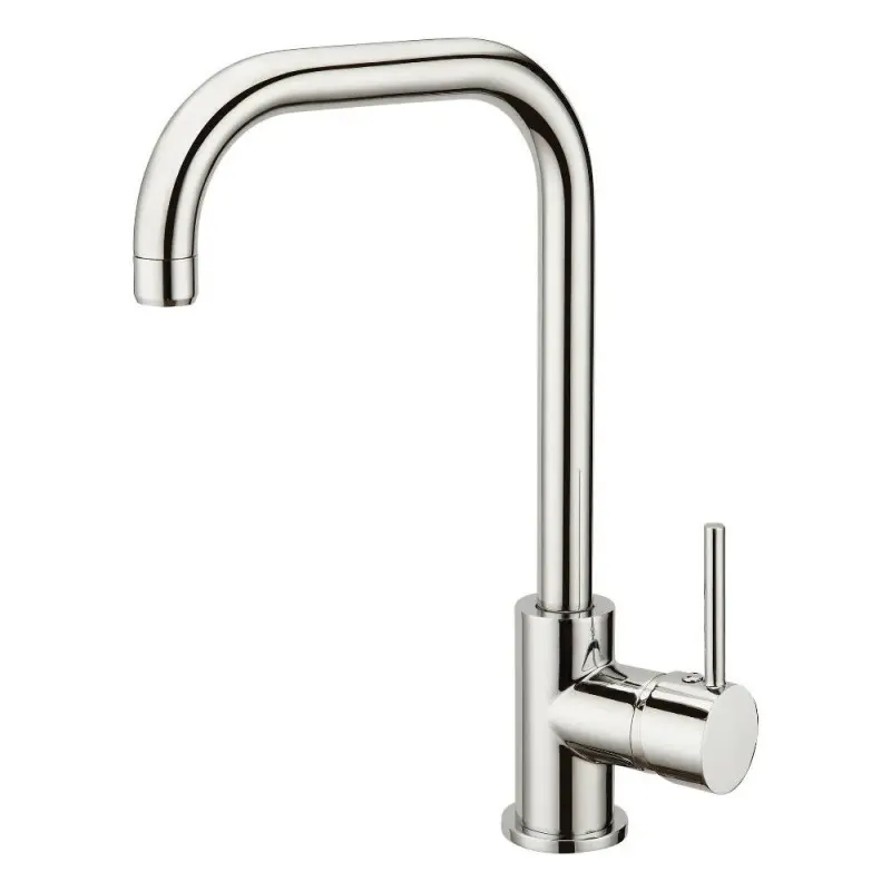 Miscelatore monocomando lavello Florida cromo lucido con bocca alta orientabile