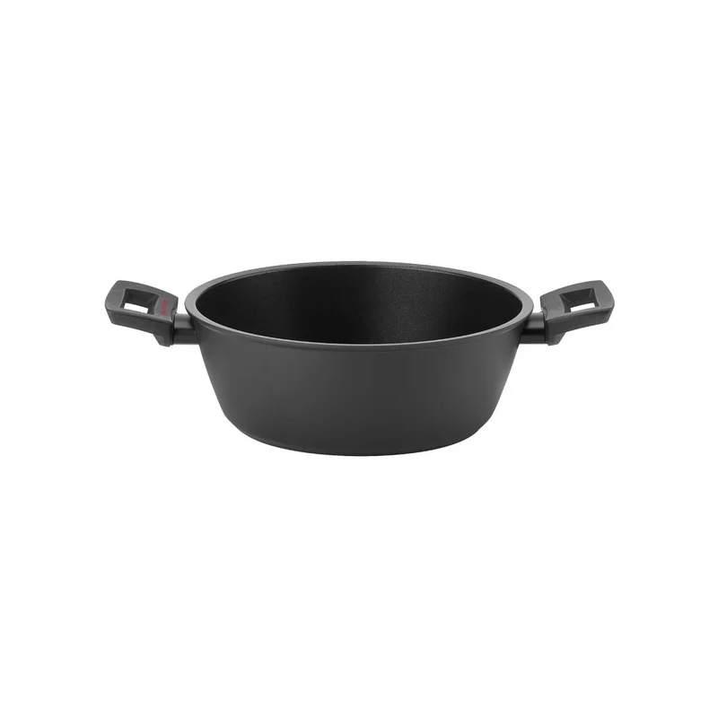Casseruola nera con doppi manici ⌀20 cm