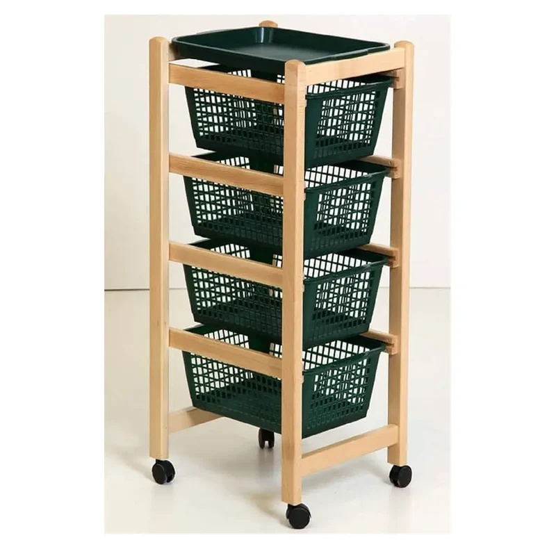 Carrello portafrutta jolly naturale