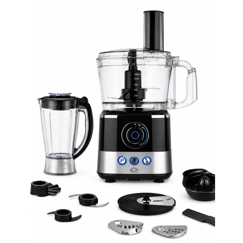 Robot da cucina multifunzione DCG KM6325 800 W con accessori