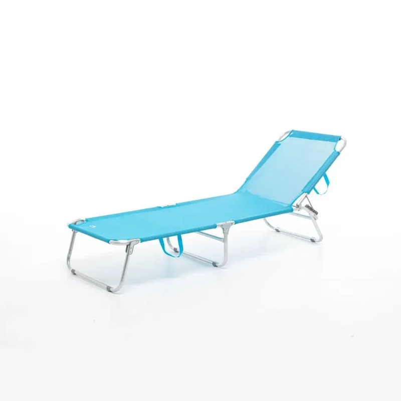 Brandina Tahiti azzurra reclinabile cm 190x61x67 h