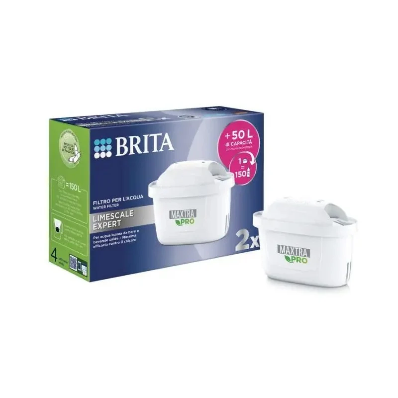 Filtro acqua BRITA MAXTRA PRO Limescale Expert – Confezione 2 filtri