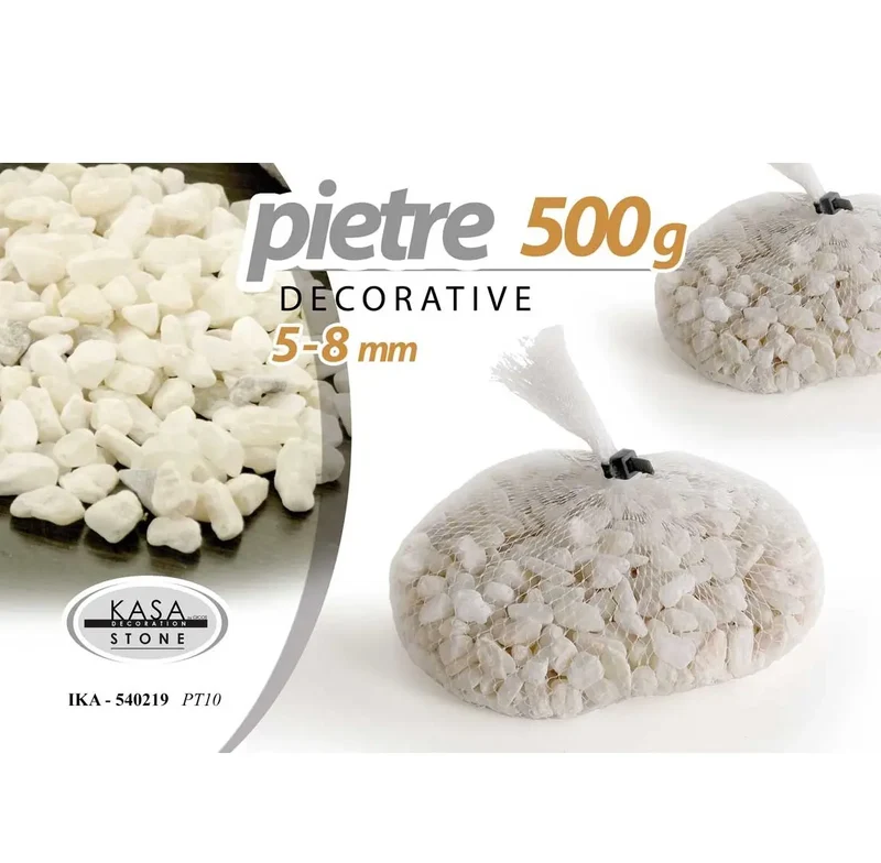Pietre decorative bianche 5/8 mm 500