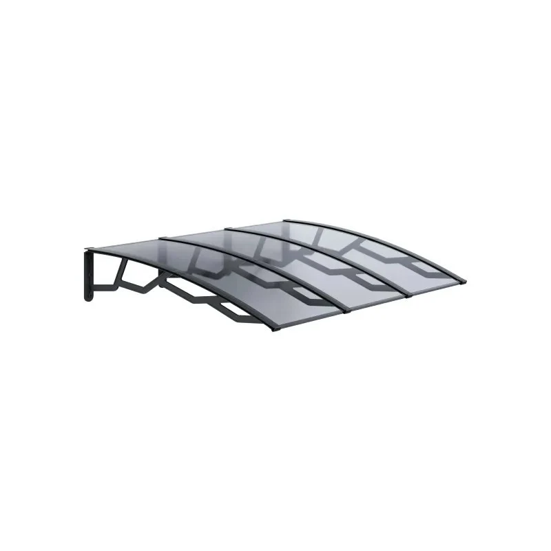 Pensilina da esterno con lastra in policarbonato anti-UV 140x180 cm