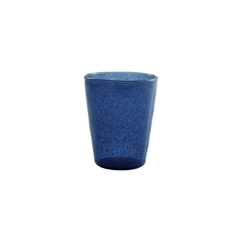 Bicchiere per acqua deep blue Memento Synth in metacrilato 0,33L