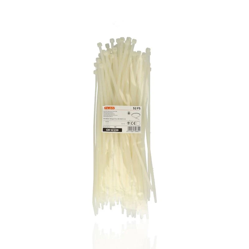 GEWISS GW52239 - Pacco di fascette standard per cablaggio 4,8X280mm, 100 pezzi