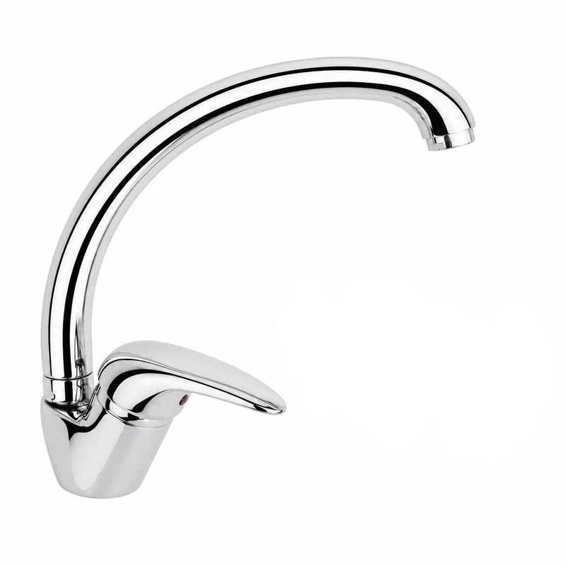 Miscelatore monocomando Vancouver cromo lucido con canna alta girevole