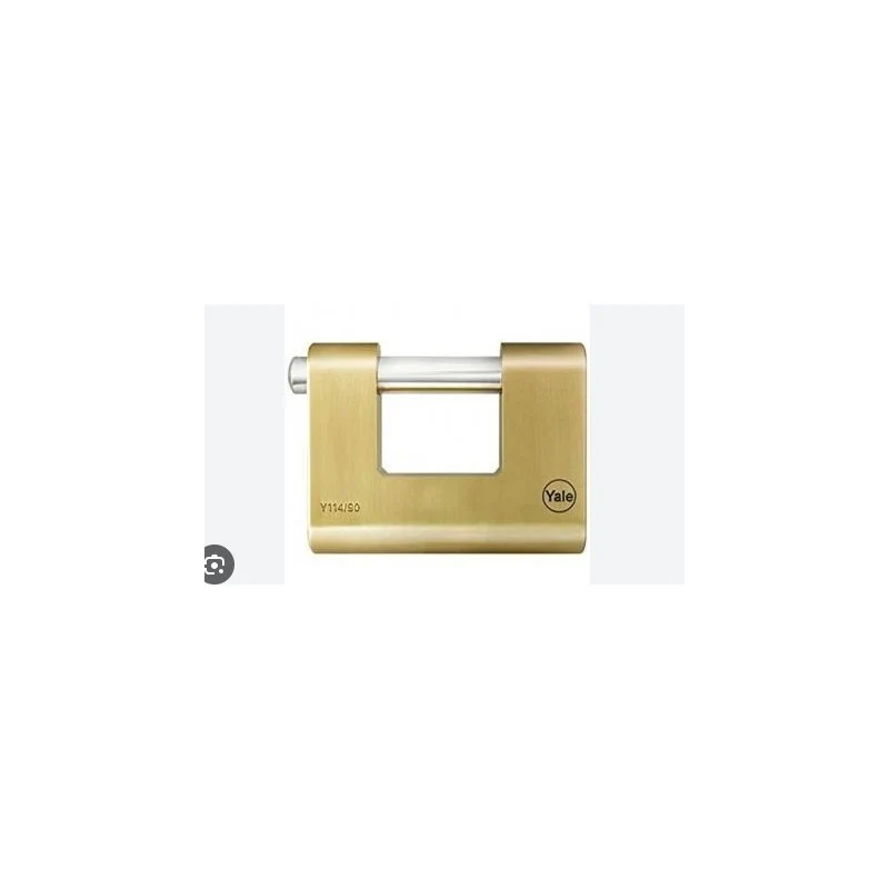 Lucchetto antiscasso in ottone 90 mm