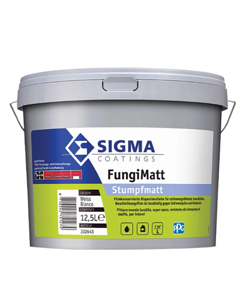 Pittura murale all'acqua FUNGIMATT SIGMA