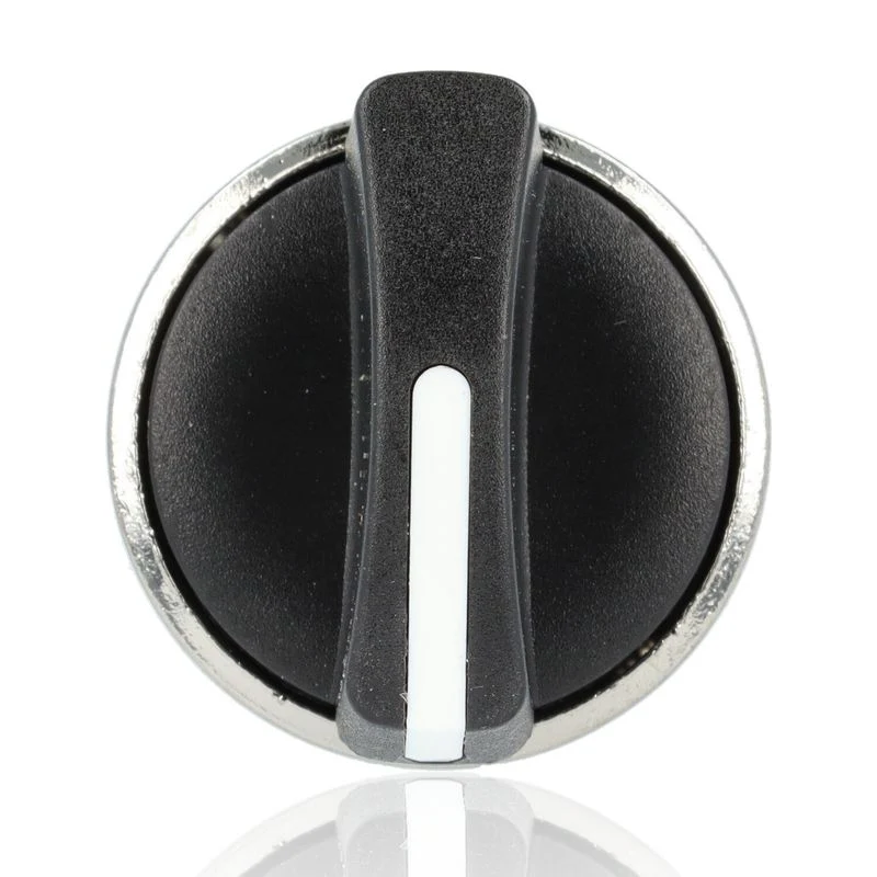 SCHNEIDER ZB4BD5 - Testa Selettore Harmony XB4 Manopola 3 Posizioni Nera 22mm