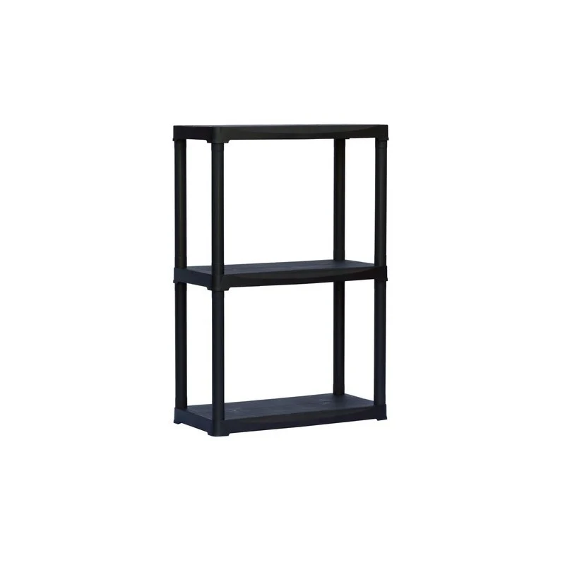 Scaffale in plastica 3 ripiani cm 60x30x90 h