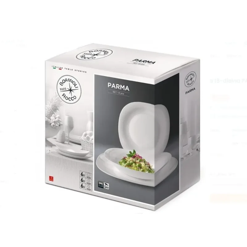 Servizio piatti Parma 18 Pezzi