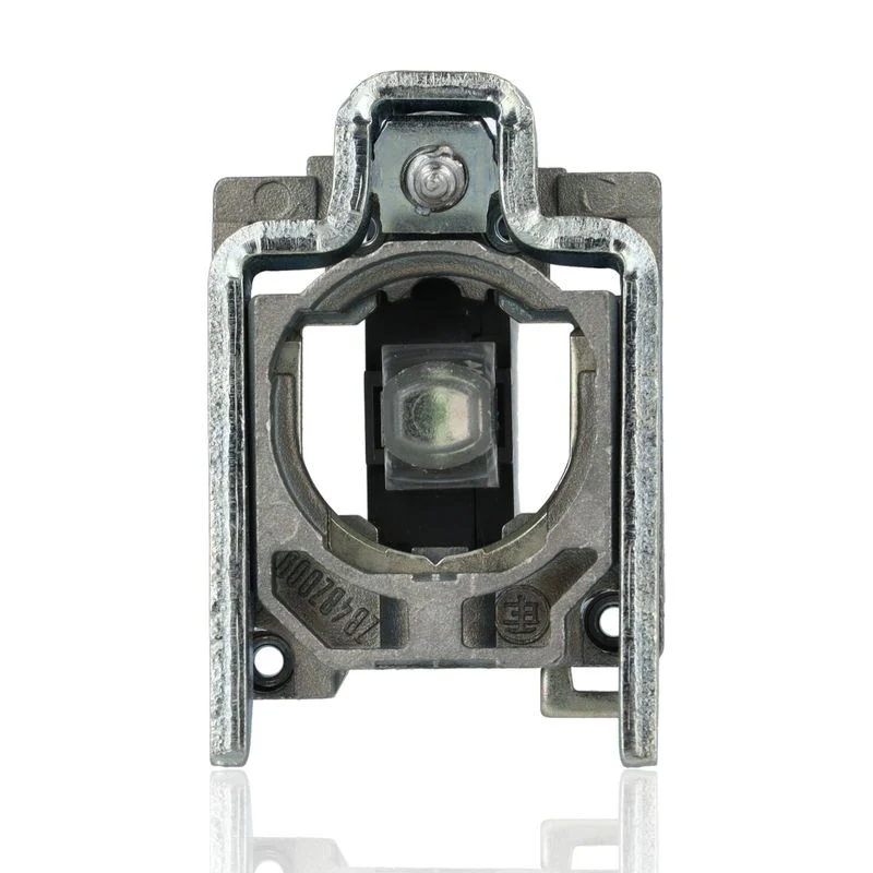 SCHNEIDER ZB4BVG5 - Corpo per lampada spia - ZB4 - LED integrato GIALLO - 48-120 V