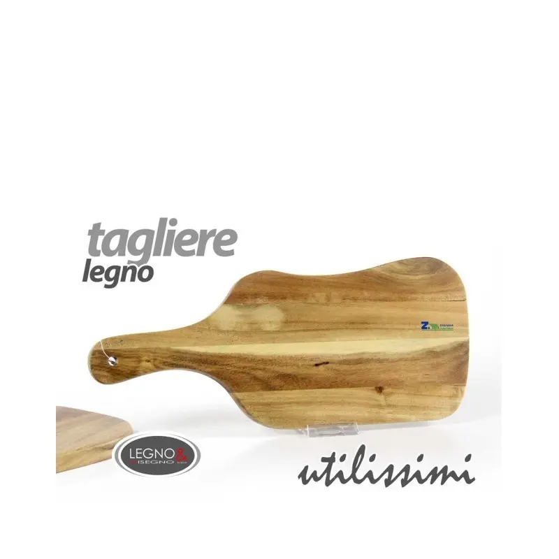Tagliere in legno di acacia 51×22×1,8 cm