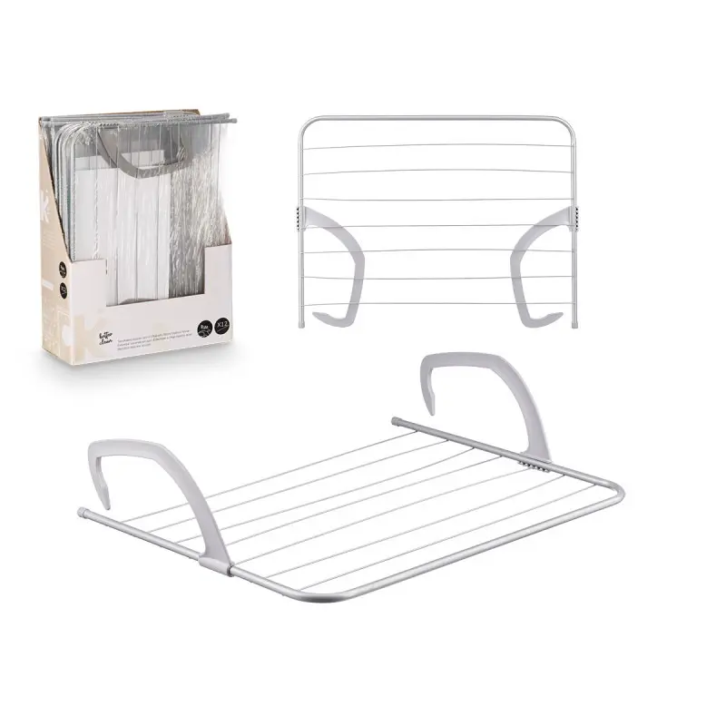 Stendino per balcone in acciaio 7m 49x62 cm