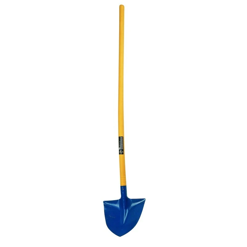 Manico di ricambio per badile blu in legno levigato 140 cm