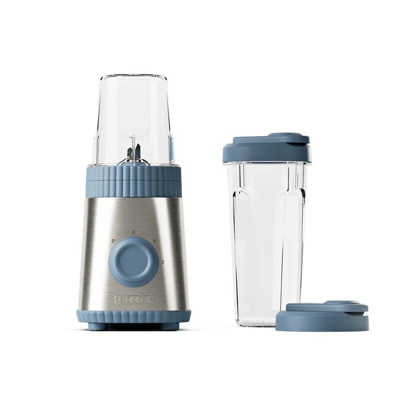 Frullatore portatile on-the-go con bicchiere accessorio "Sous Chef" – Blu navy