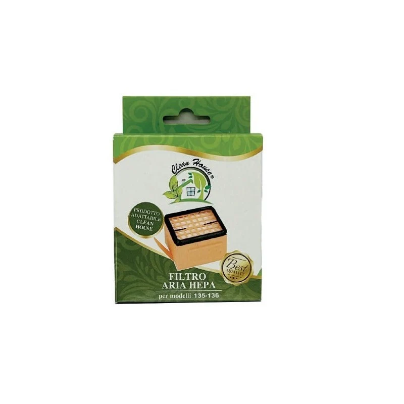 Filtro aria HEPA per aspirapolvere mod. 135-136