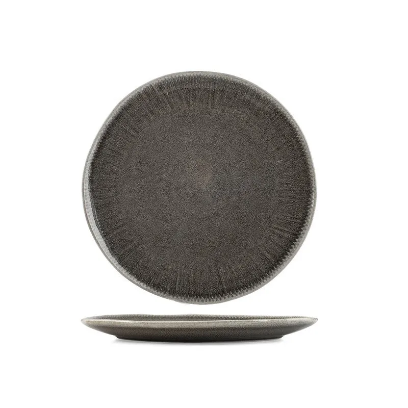 Piatto piano Yucatan marrone ø 27 cm