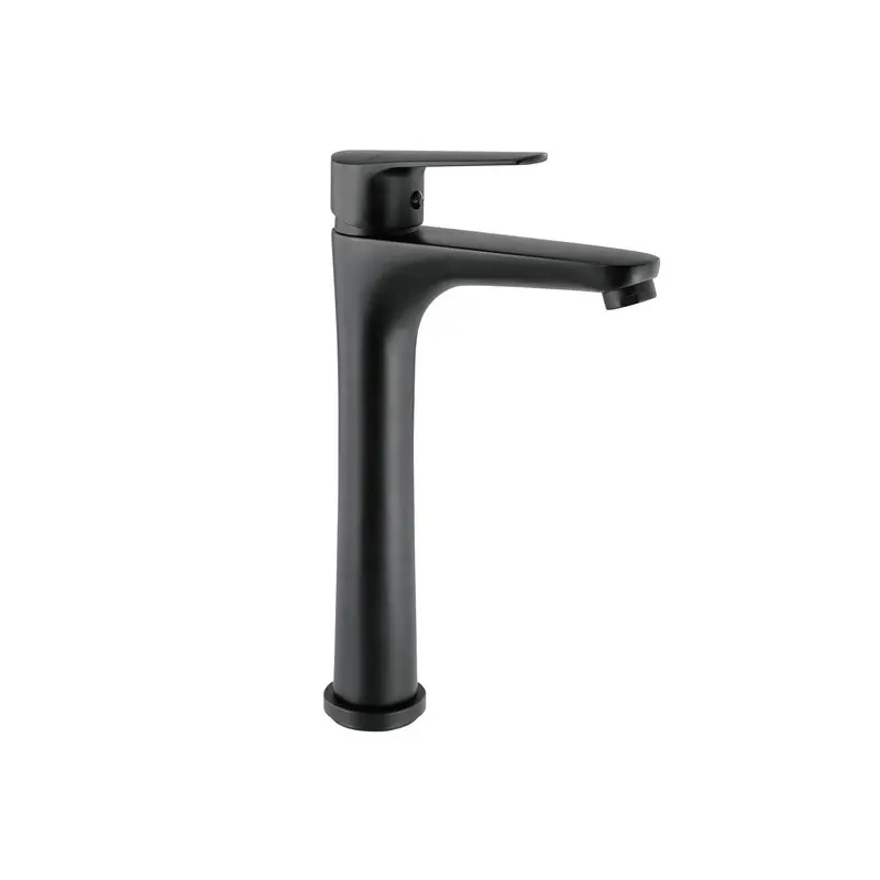 Miscelatore Como alto per lavabo nero matt 29 x 5,3 x 17,1 cm