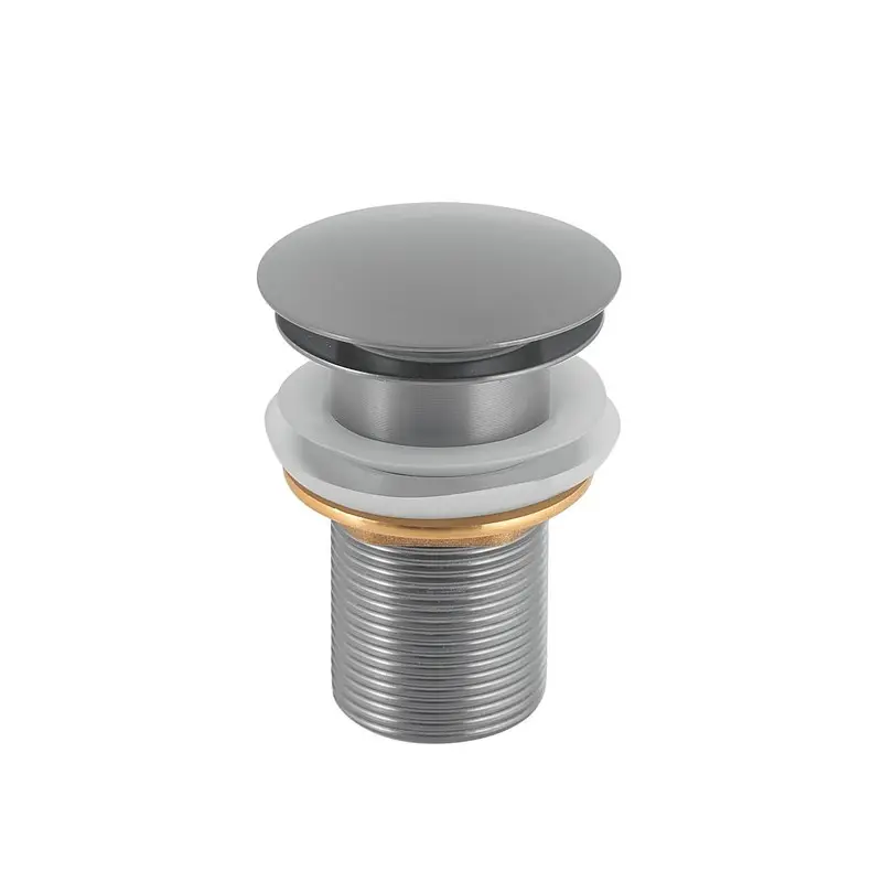 Piletta clic clac 02 in acciaio inox spazzolato universale 9-10 x 6 x 6 cm