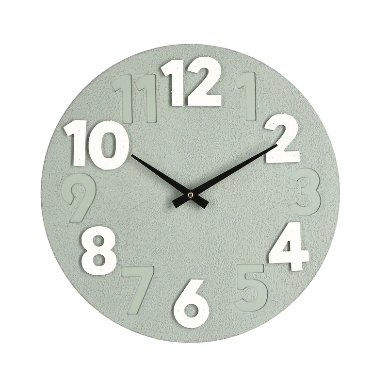 Orologio da parete Timing salvia ø40 cm