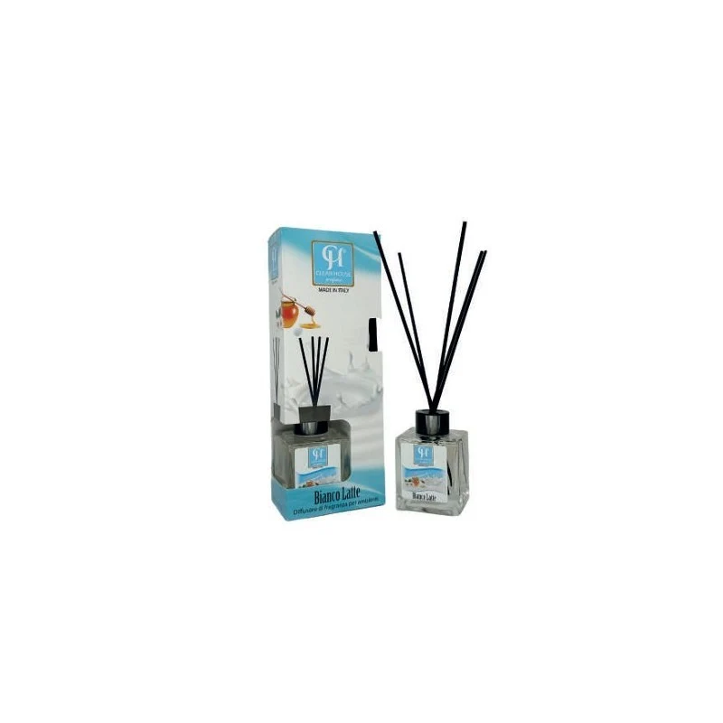 Diffusore per ambiente Cubo bianco latte 100 ml