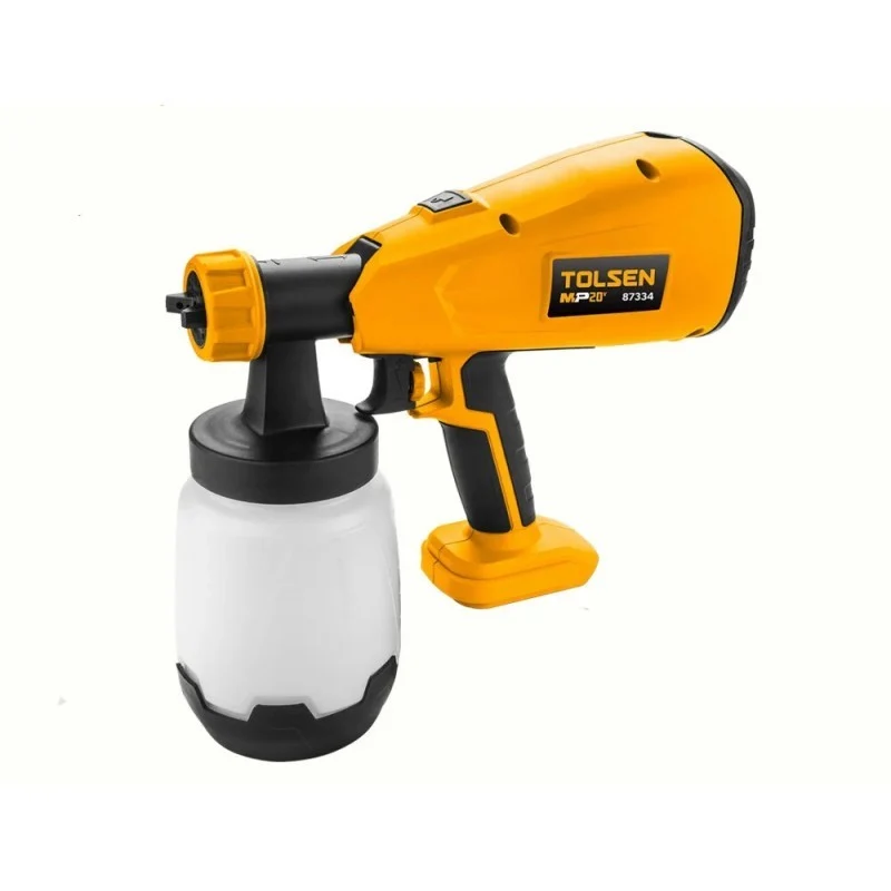 Pistola a spruzzo Tolsen 20V 1000 ml senza batteria