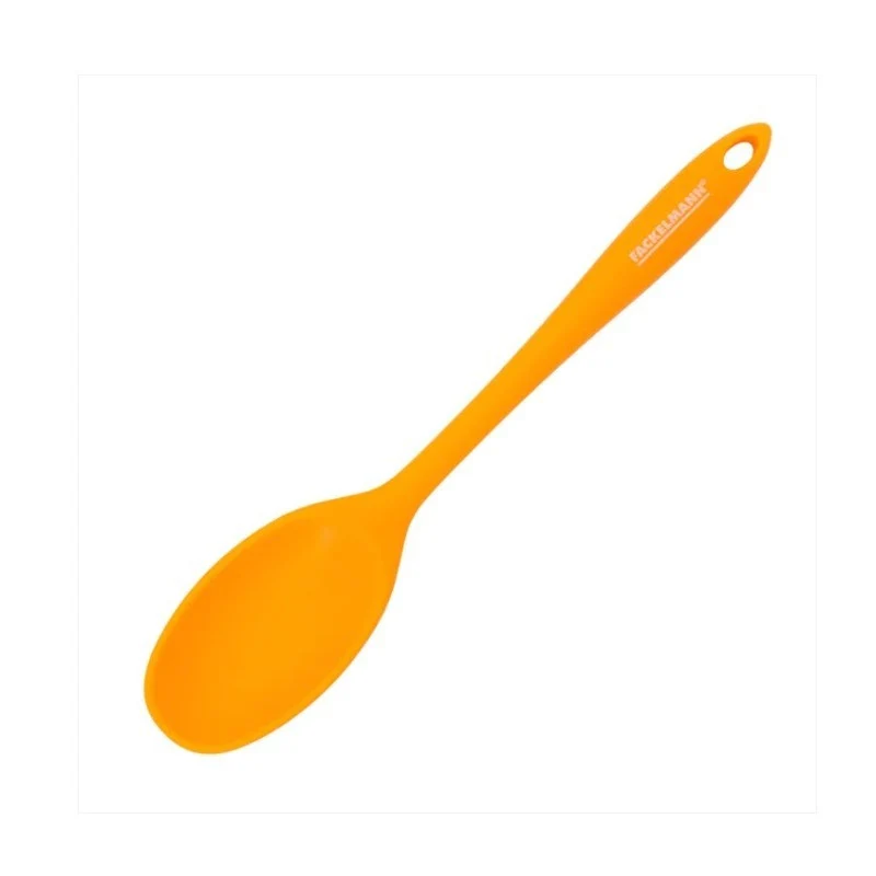 Cucchiaio da cucina in silicone giallo linea Soft Collection cm 28