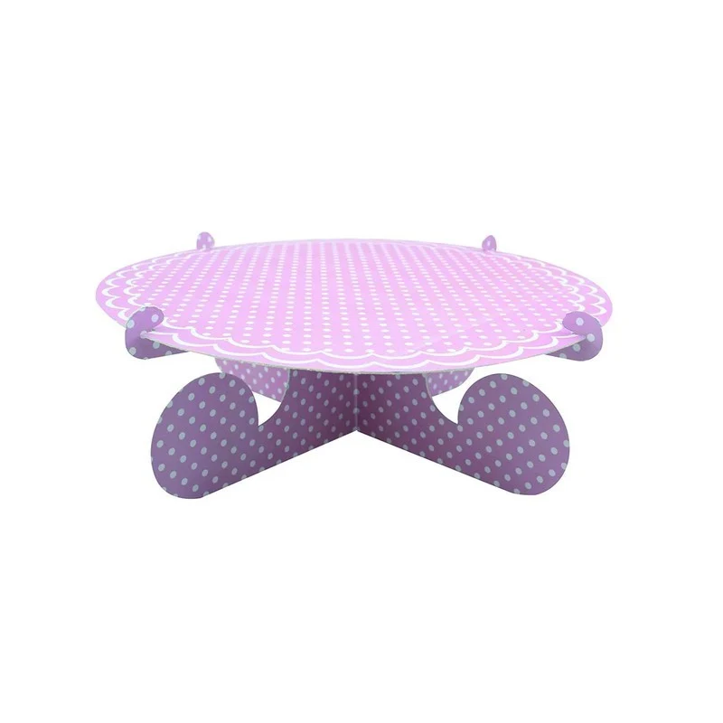 Alzata 1 livello cartone per cupcake e torte Ø 32 cm