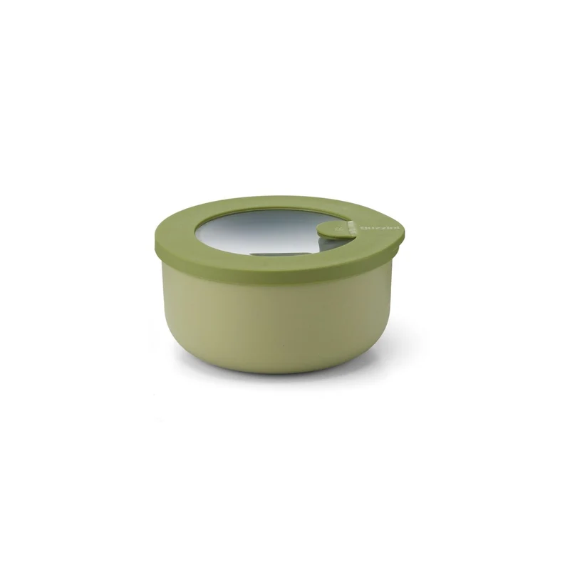 Contenitore ermetico tondo S verde Store&More Bio