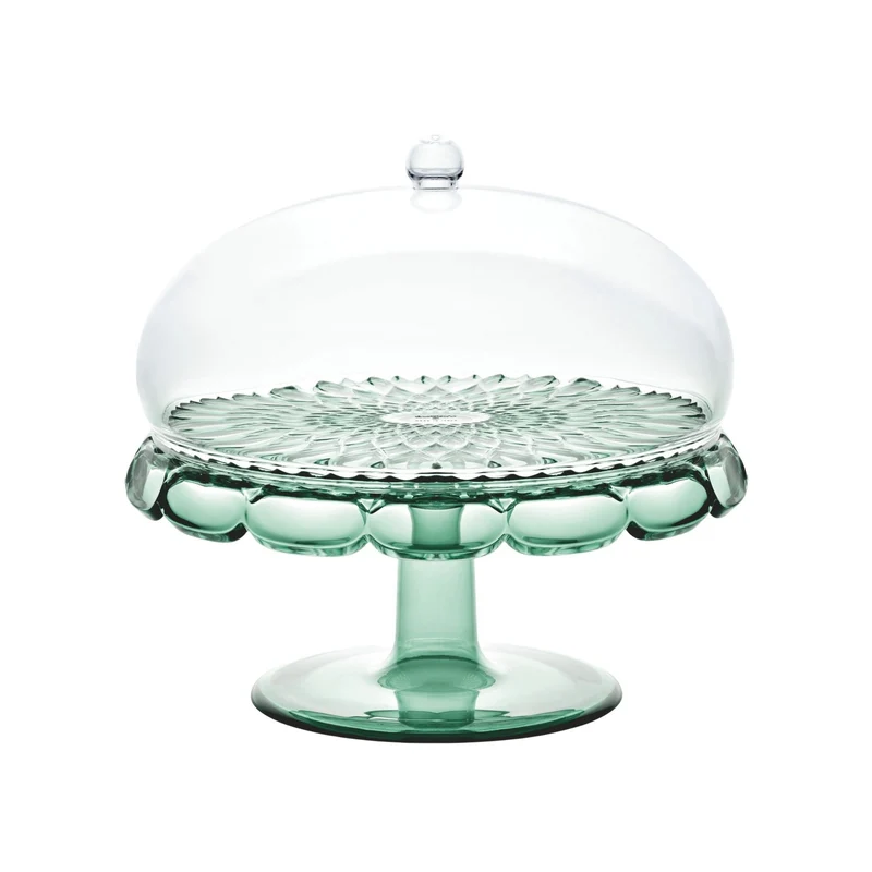 Alzata con campana Vanity verde Ø 30 cm