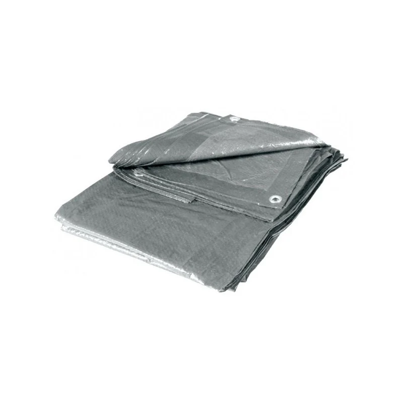 Telo occhiellato grigio 3x4 m