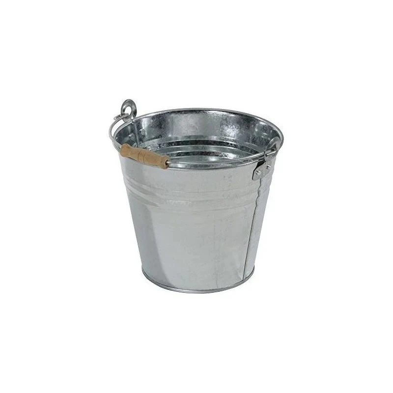 Secchio zincato 12 L Ø 29x31h