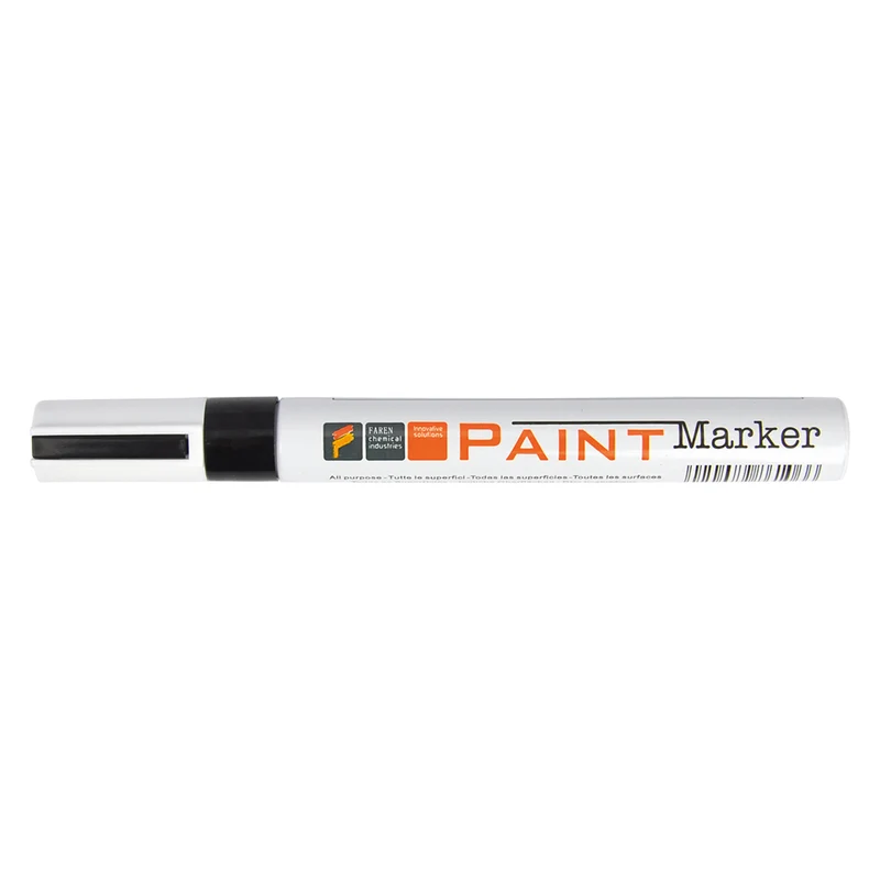 Pennarello indelebile nero 7 ml punta media