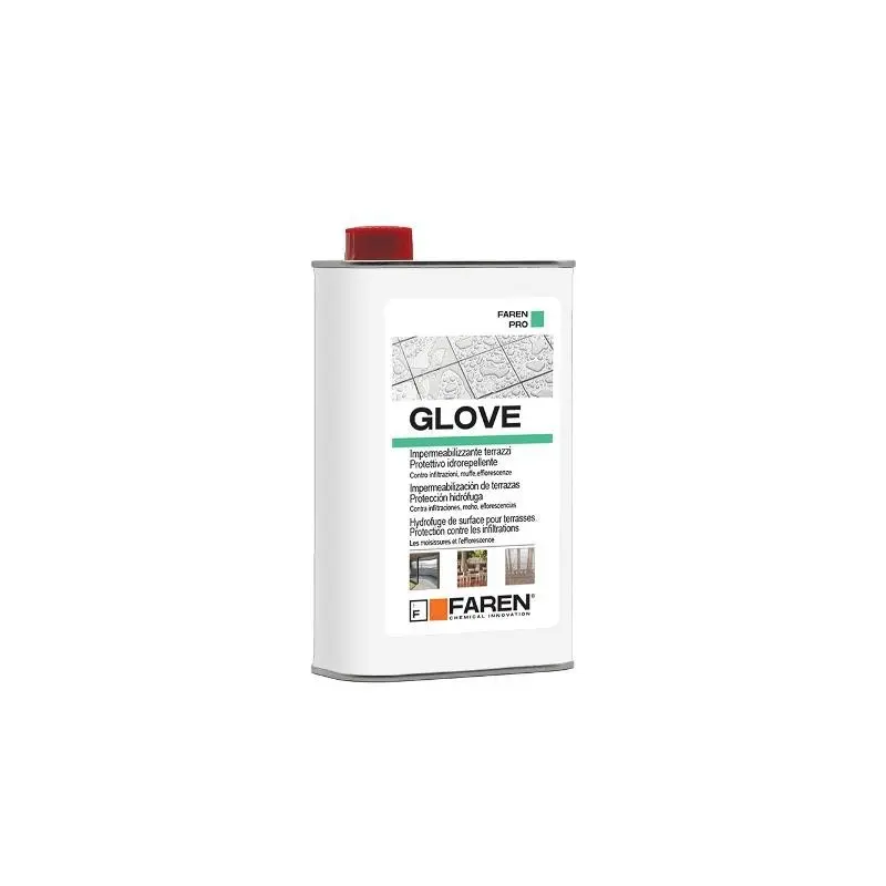 Solkem trattamento impermeabilizzante per terrazzi glove 1000 ml