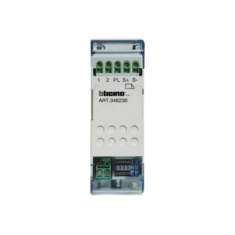 BTICINO 346230 - Attuatore elettroserratura 18-27Vdc 2 moduli DIN