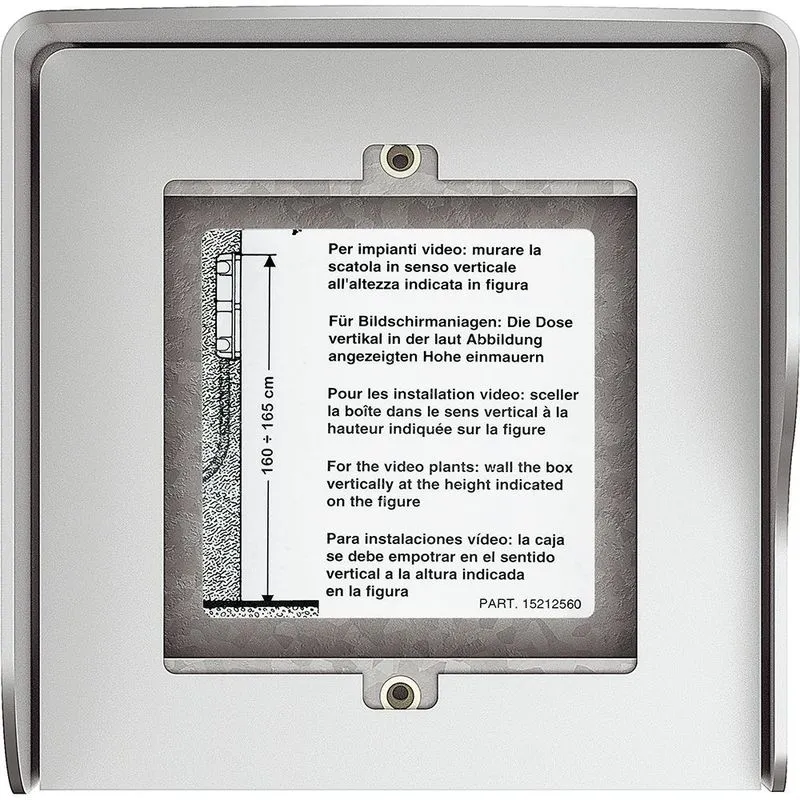 BTICINO 350611 - Scatola superficiale 1 modulo - Allmetal