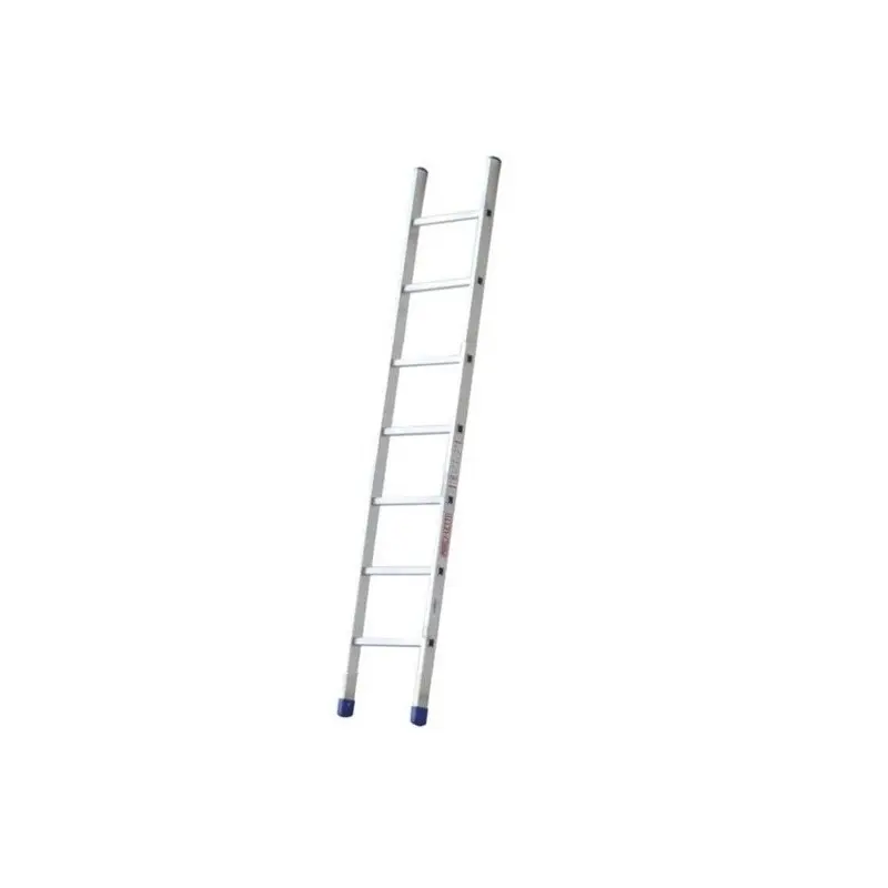 Scala professionale semplice 7 pioli in alluminio h 2,16 m